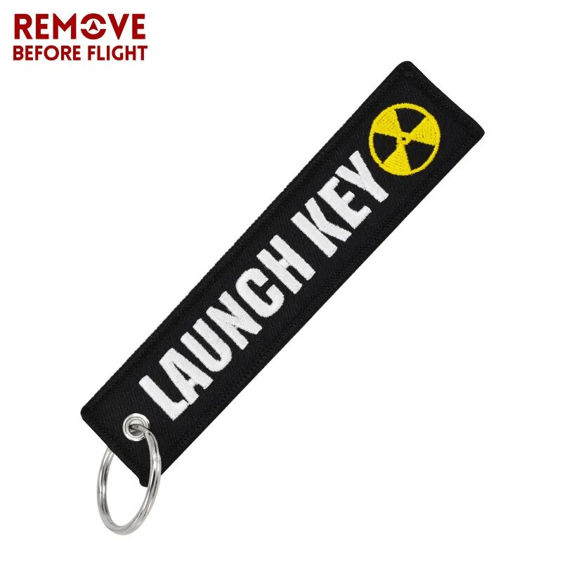 Remove Before Flight Car Key Chain