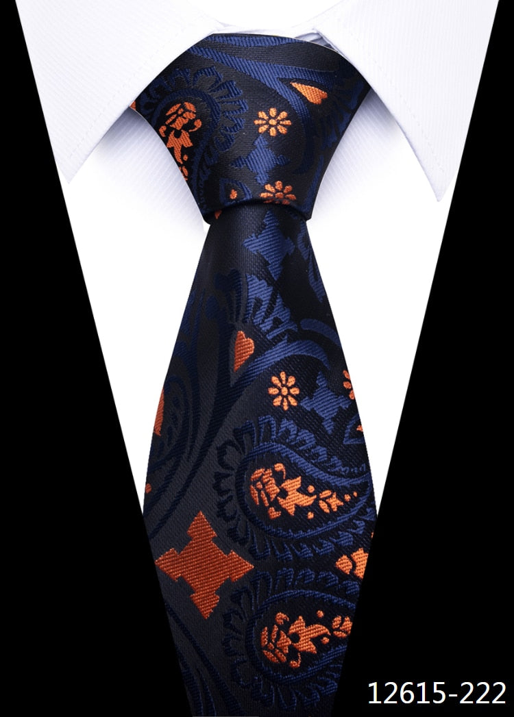 Many Color Newest style  Dropshipping Silk Necktie Man Dark Blue Wedding Accessories Dot Performance Tie Men Necktie Cravat