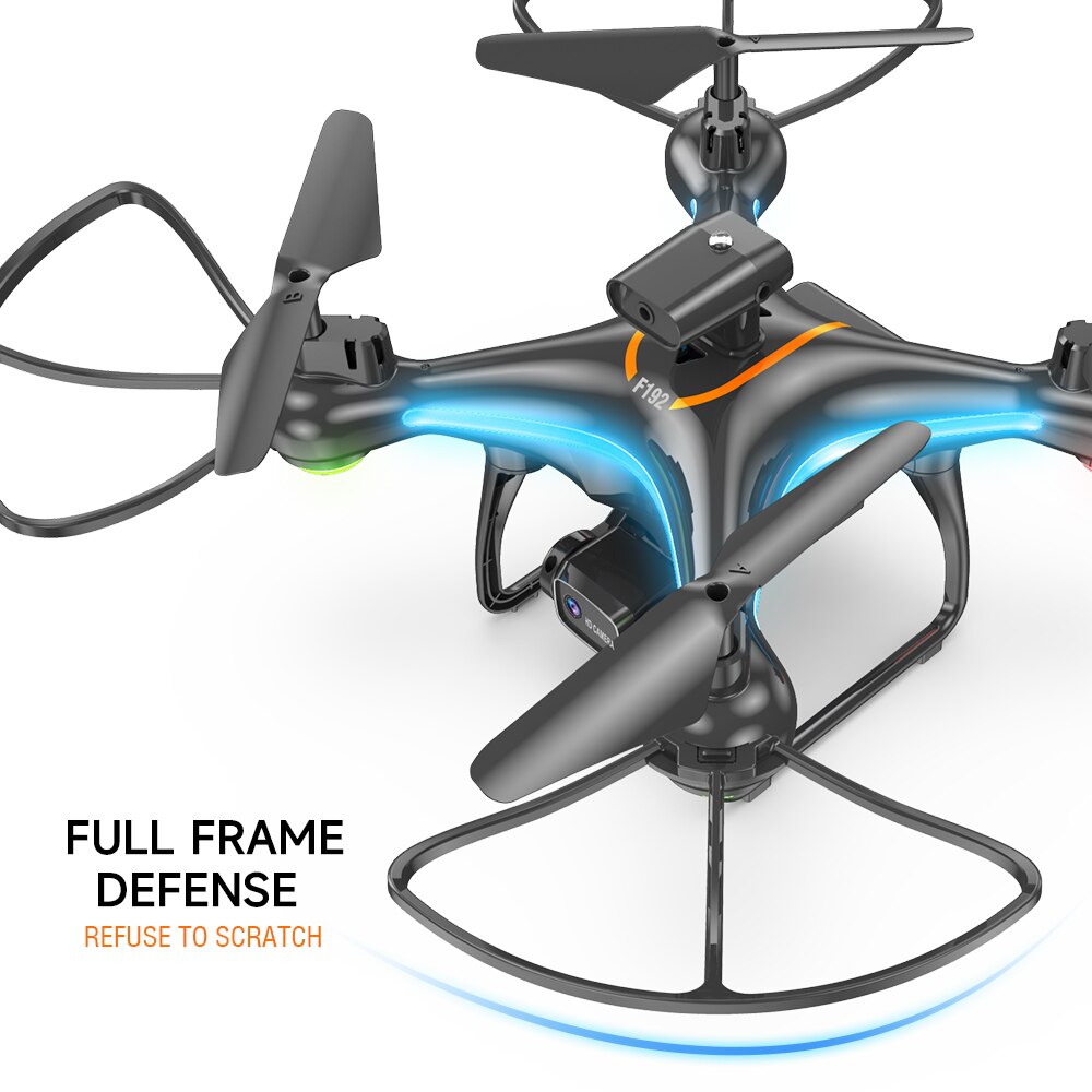 F192 RC Drone 4K Professional Dual Camera Obstacle Avoidance Optical Flow Positioning 143g Foldable Quadcopter Helicopter Gifts