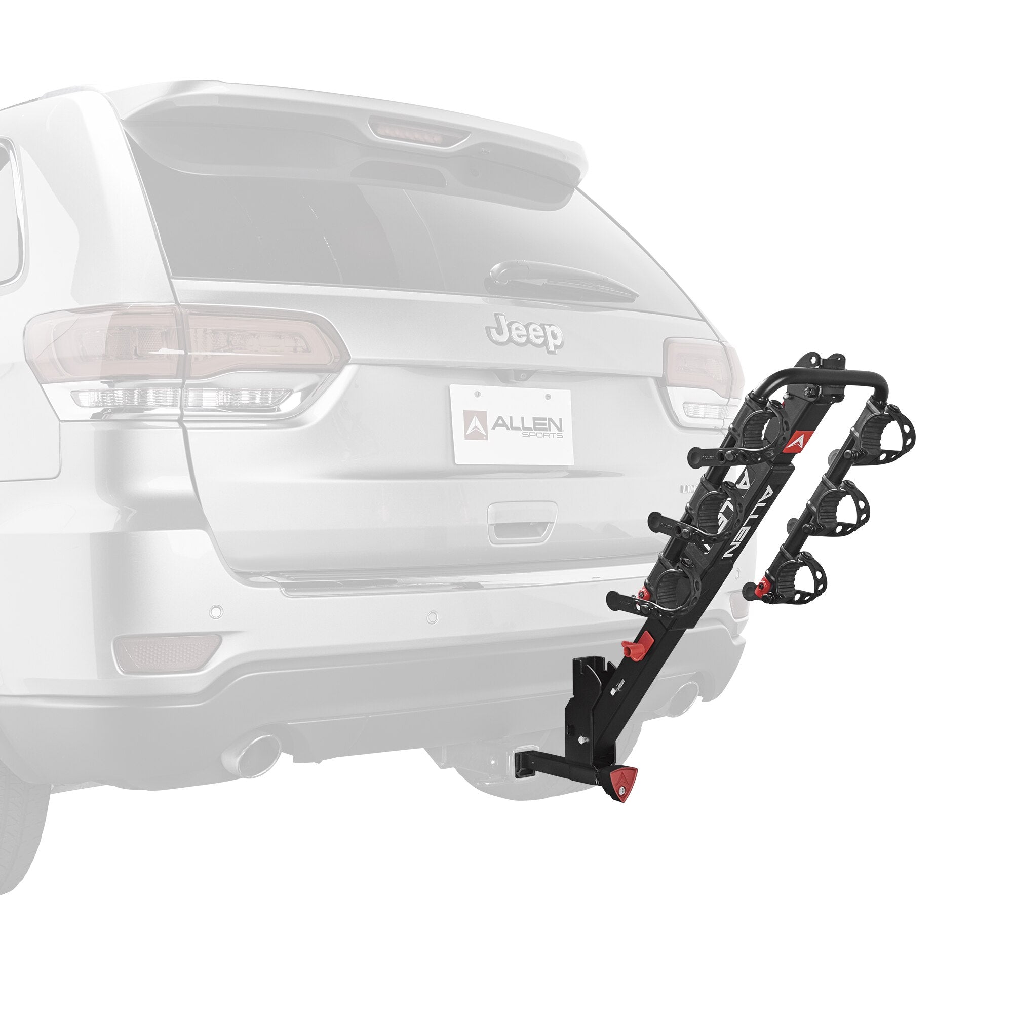 Premier Locking 3- Carrier Hitch Mount Bike Rack, QR535