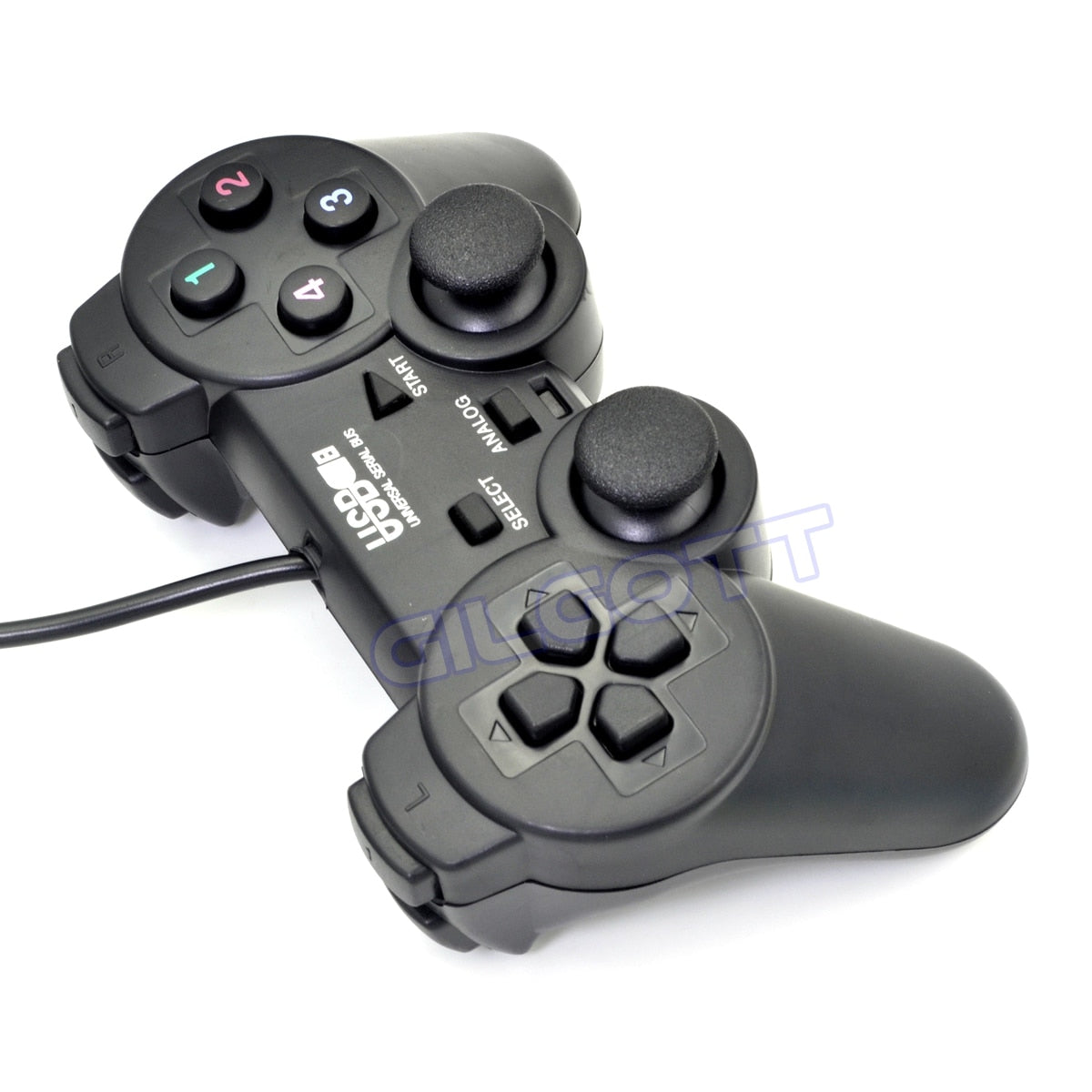 1PCS Dual Vibration USB Wired Controller for Windows 7/8/10 Gamepad Joystick for PC Windows Linux Desktop Laptop