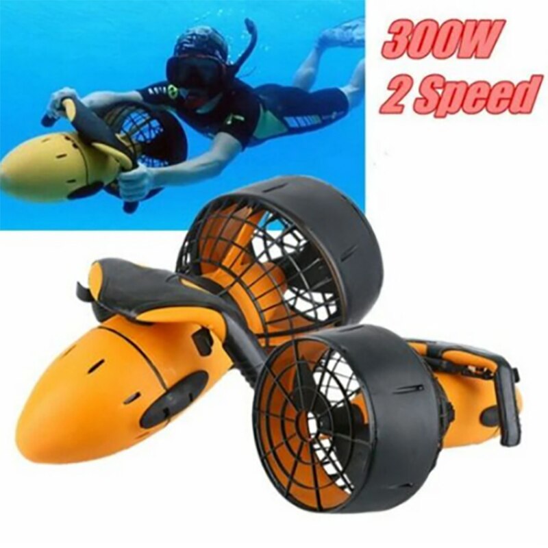 2023 New Design 300W Electric Underwater Scooter Dual Speed Water Propeller Water Pool Suitable For Ocean And Pool Outdoor Sport