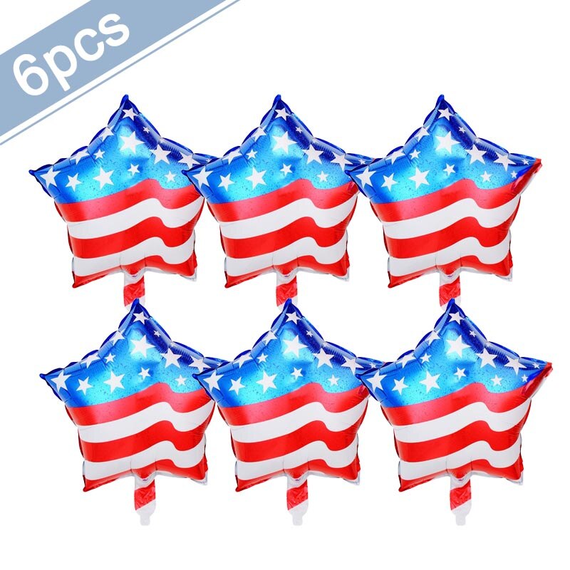 Usa Party Decoration 4th Of July Independence Day Supplies Banner Plate Napkins For Patriotic Party Supplies Memorial Day Decors