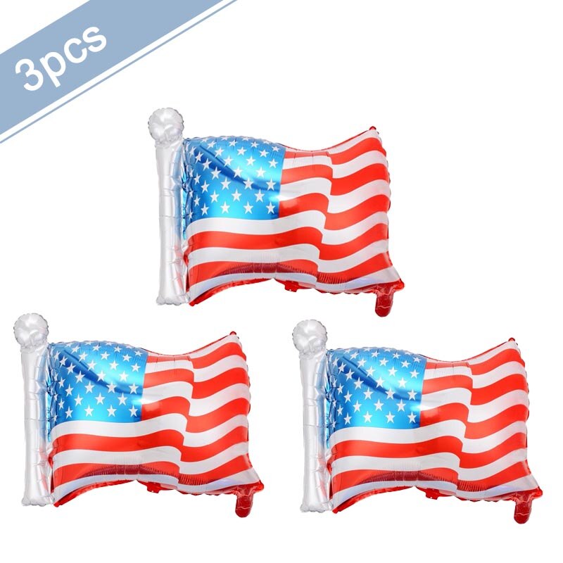 Usa Party Decoration 4th Of July Independence Day Supplies Banner Plate Napkins For Patriotic Party Supplies Memorial Day Decors