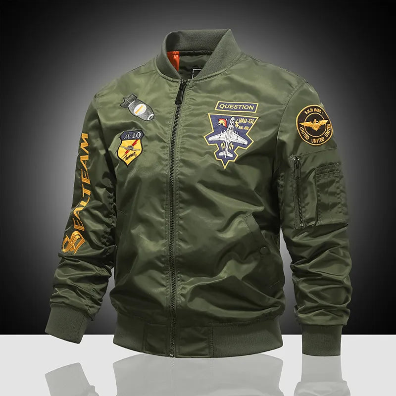 MA-1 American overalls pilot jacket Men's autumn Men's military fan jacket