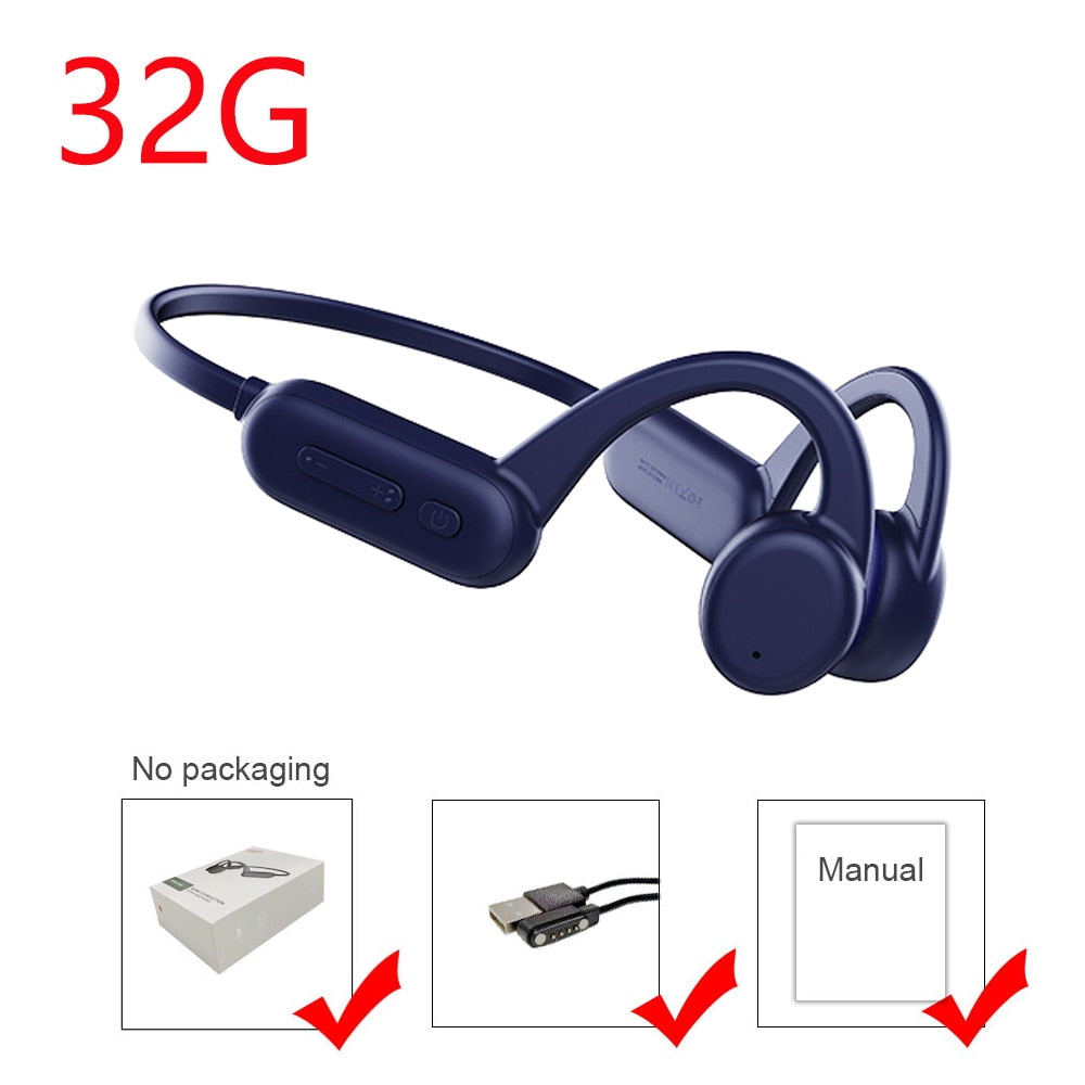 Wireless Earphone Swimming Bone Conduction Bluetooth