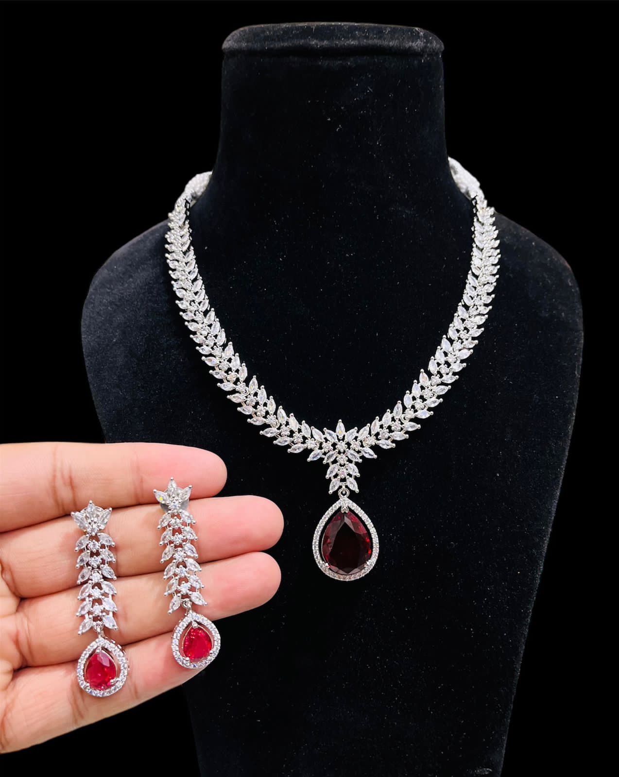 High quality AD Necklace set