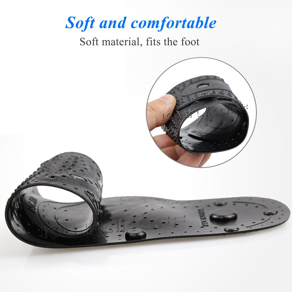Magnetic Silicone Gel Insoles Weight Loss Therapy Slimming Arch Support Shoes Pads Therapy Massage Foot Acupressure Pad Insert