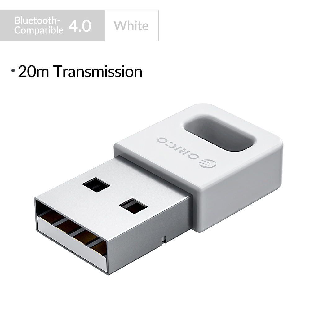 ORICO USB بلوتوث 5.0 محول دونغل ماوس لاسلكي صغير جهاز إرسال استقبال الصوت للكمبيوتر الشخصي والماوس والكمبيوتر المحمول