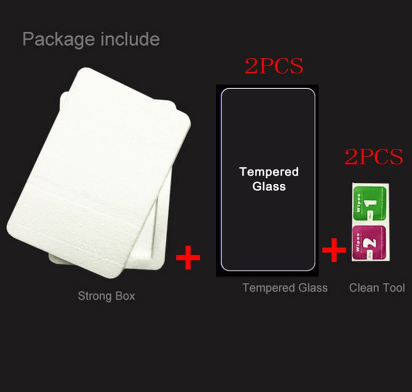2PCS FOR Oukitel WP19  6.78" HD Tempered Glass Protective  OukitelWP19 WP 19 Phone Original Screen Protector Film Cover