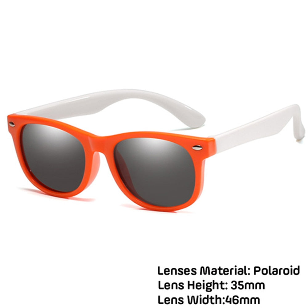 LongKeeper الاطفال الاستقطاب النظارات الشمسية TR90 بنين بنات نظارات شمسية سيليكون نظارات السلامة هدية للأطفال طفل UV400 نظارات