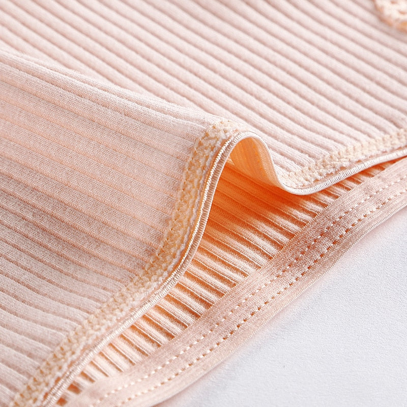 3 قطعة سراويل نسائية قطنية ملابس داخلية دانتيل عالية الجودة ناعمة قابلة للتنفس سراويل داخلية نسائية ملابس داخلية نسائية جديدة BANNIROU