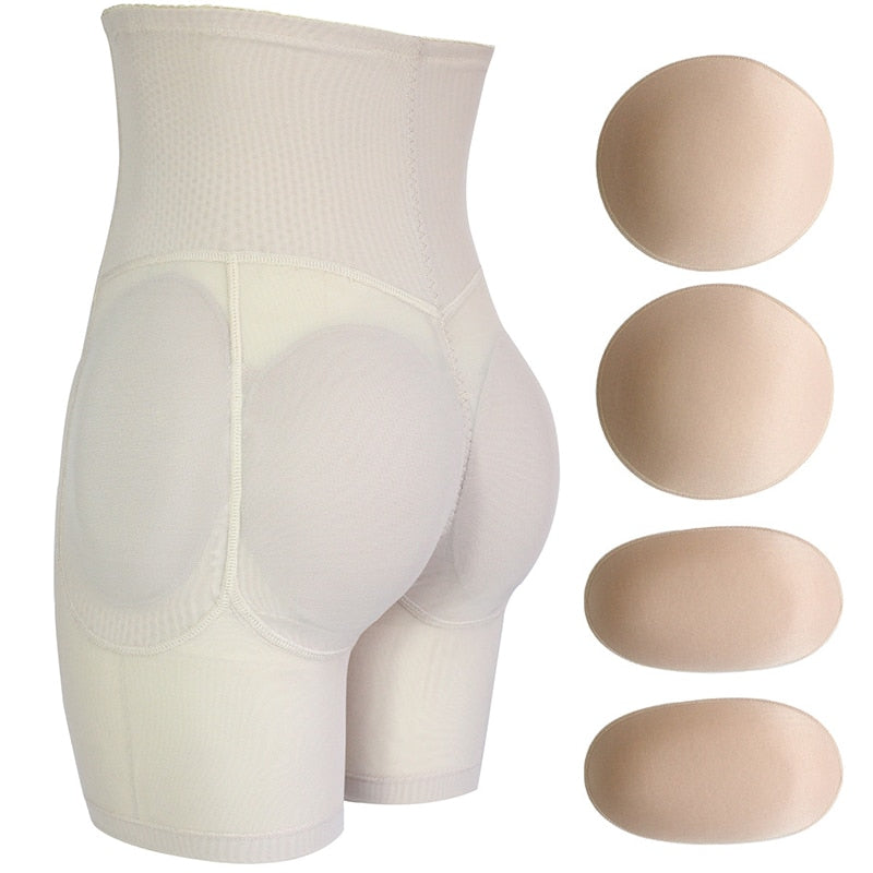 Sexy Padded Panties Seamless Buttocks Push Up Lingerie Women Underwear High Waist Trainer Butt lift Briefs Body Shaper Shapewear
