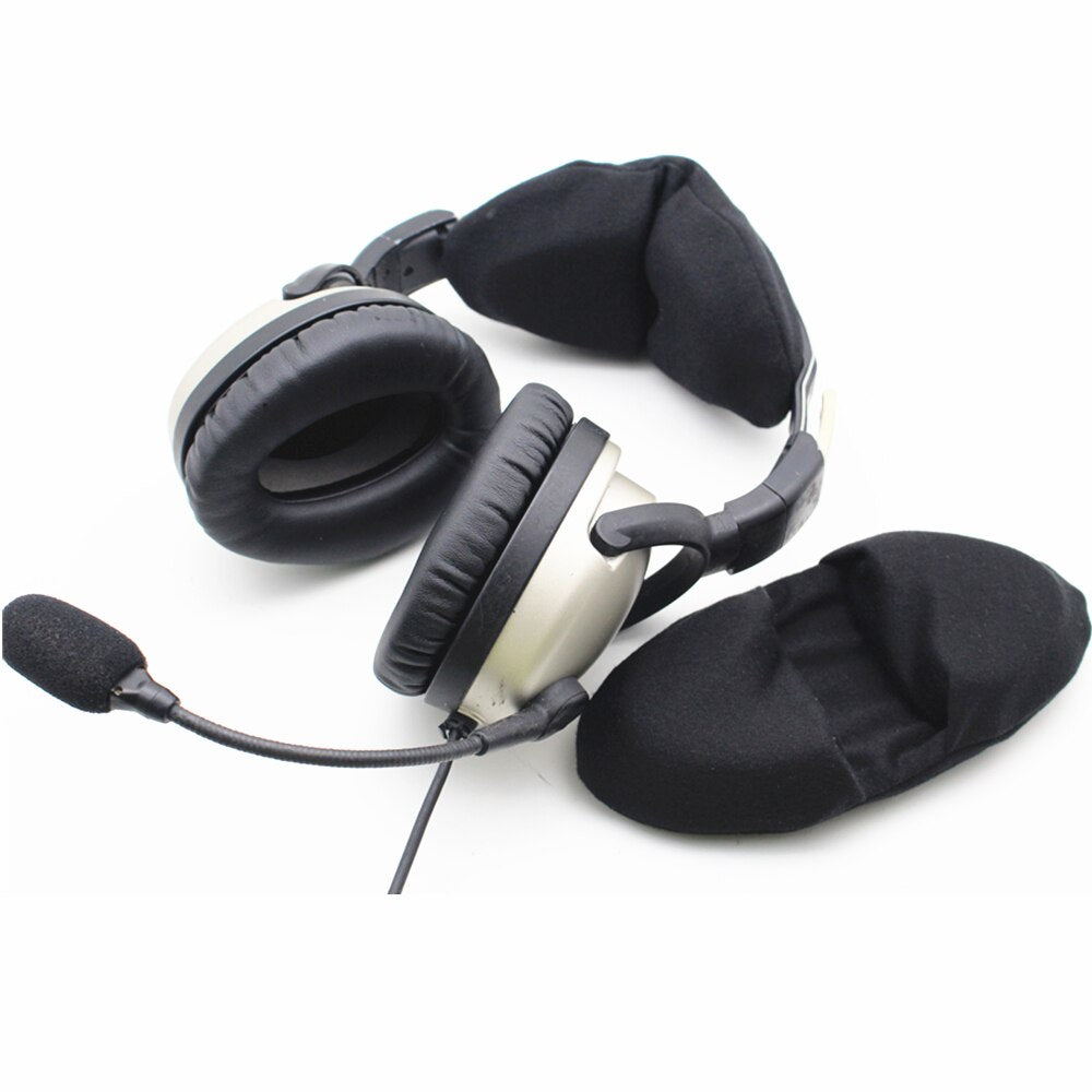 Soft Headband Pad Cushions Foam Head Pad for David Clark H10, Rugged, Avcomm, Zulu ,Faro Pilot Aviation Headset