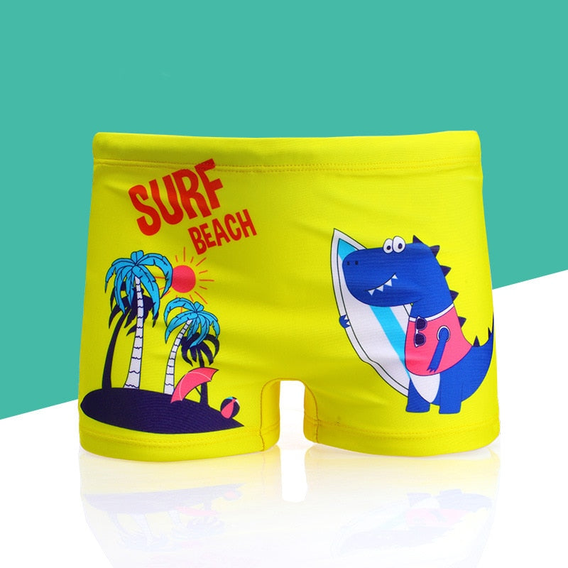 Fashion Kids Cartoon Swimwear Baby Boy Swim Trunk Beach Short for Toddler Children Swimming Clothes