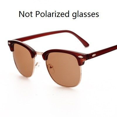 شبه بدون شفة النظارات الشمسية الرجال النساء 2023 الكلاسيكية خمر نظارات شمسية مستقطبة الرجال Oculos دي سول Gafas UV400 نظارات ريترو