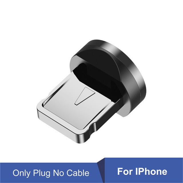 USLION 540 درجة الدورية كابل مغناطيسي مايكرو USB نوع C كابل الهاتف ل iPhone11 برو XS ماكس سامسونج Xiaomi USB سلك الحبل كابل