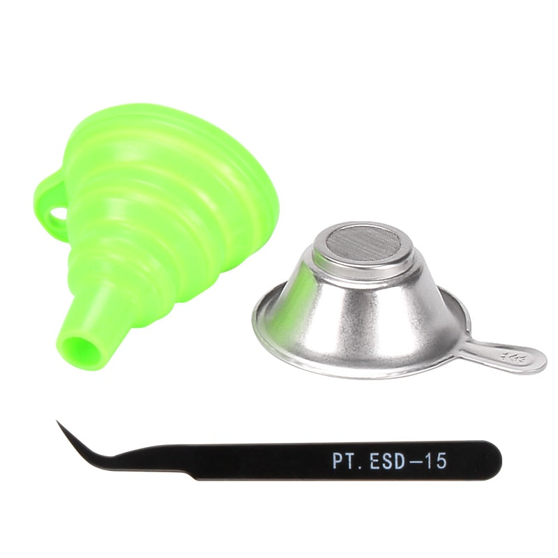 New Metal UV Resin Filter Cup+Silicon SLA 3D Printer UV Resin funnel 3d printer parts For LCD 3D Printer Accessories