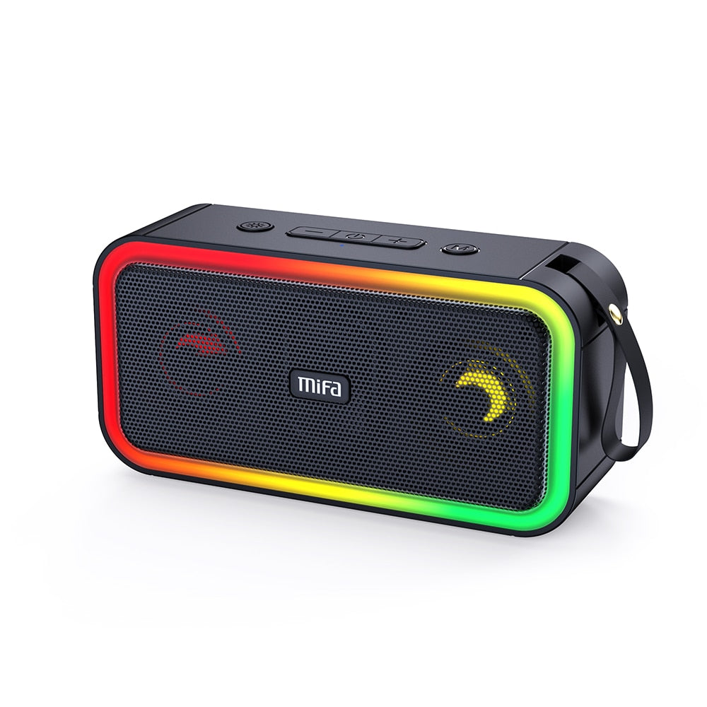 mifa F60 40W Output Power Bluetooth Speaker with Class D Amplifier Excellent Bass Performace Hifi speaker,IPX7 waterproof