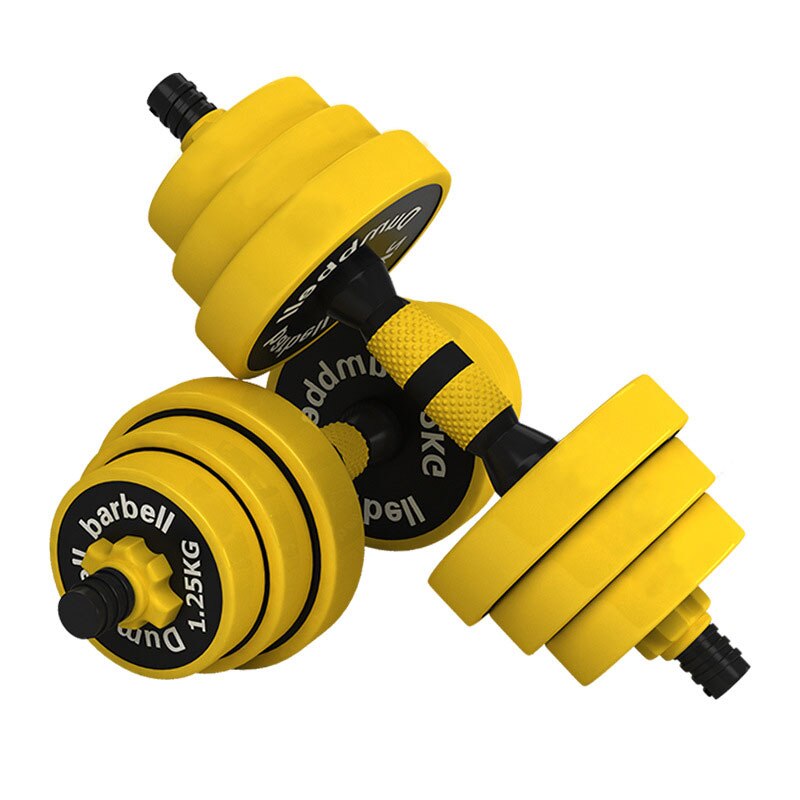 25Kg Adjustable Dumbbell/Barbell Set Non-Slip Handle Weight Lifting Dumbbell With Connecting Rod Training Fitness Equipment