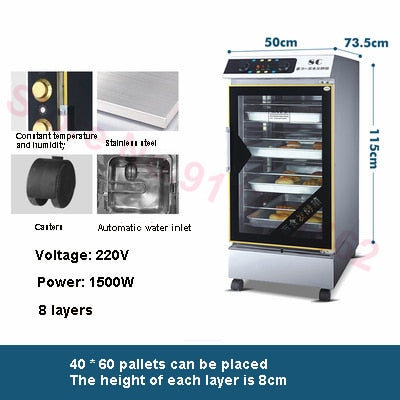 Bread Fermentation Machine Yogurt Fermentation Commercial Bakery Bread Proofing Fermentation Box