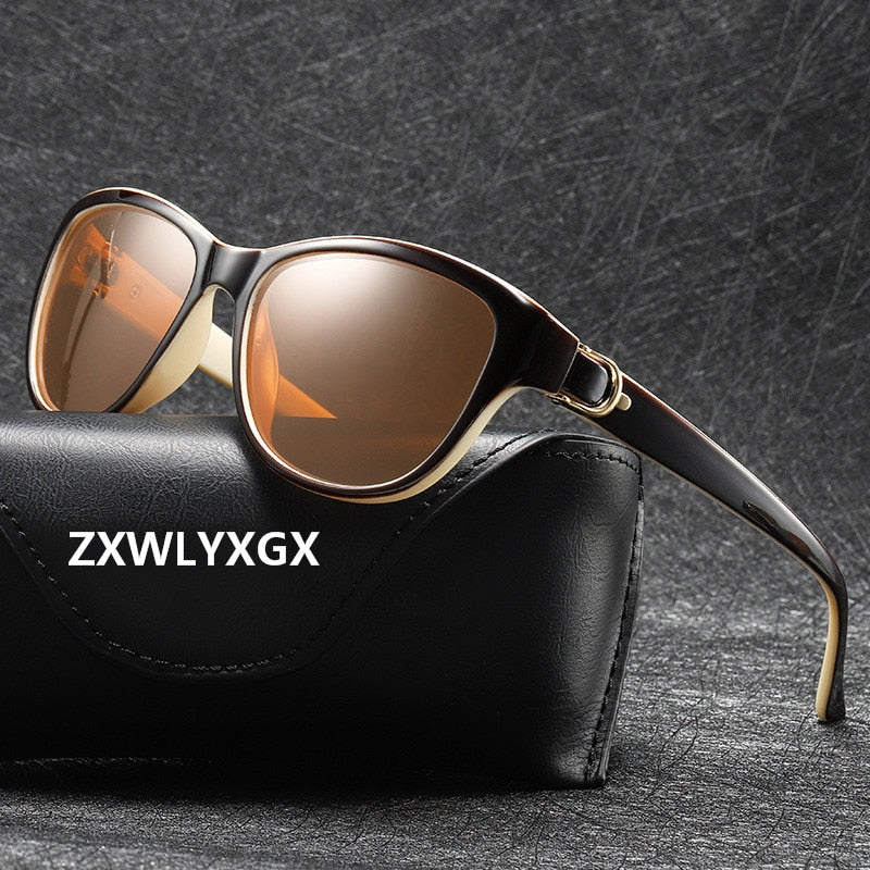 2023 Luxury Brand Design Cat Eye Polarized Sunglasses Men Women Lady Elegant Sun Glasses Female Driving Eyewear Oculos De Sol
