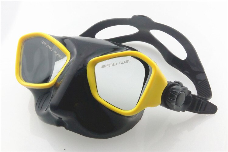 Extreme low volume spearfishing mask black silicon freediving mask top spearfishing and dive gears tempered scuba mask diving