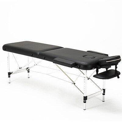 Folding Beauty Bed   Professional Portable Spa Massage Tables Lightweight Foldable with Bag Salon Furniture Aluminum alloy