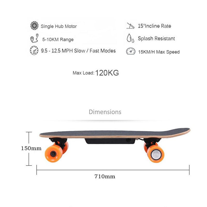 Ship from USA warehouse Four Wheel Electric Scooters Boost Electric Skateboard Wireless Remote Controller Scooter Plate Board