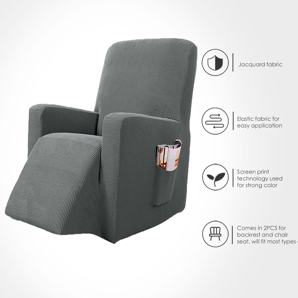 غطاء أريكة قابل للاستلقاء لغرفة المعيشة غطاء كرسي كرسي تدليك شامل