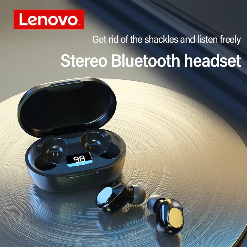 Lenovo Original XT91 Wireless Bluetooth Headphones AI Control Gaming Headset Stereo bass With Mic Noise Reduction TWS Earphone