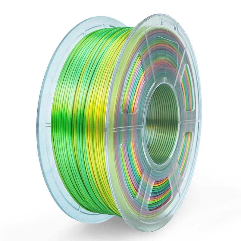 SUNLU SILK PLA 3D Filament 1.75mm 1kg Silk Texture PLA Filament For 3D Printer Smooth Print Materials Eco-friendly 3D Material