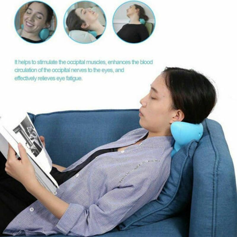 Cervical Repair Pillow Cervical Pillow Neck Traction Pillow u Massage Instrument Multifunctional Neck Massage Pillow