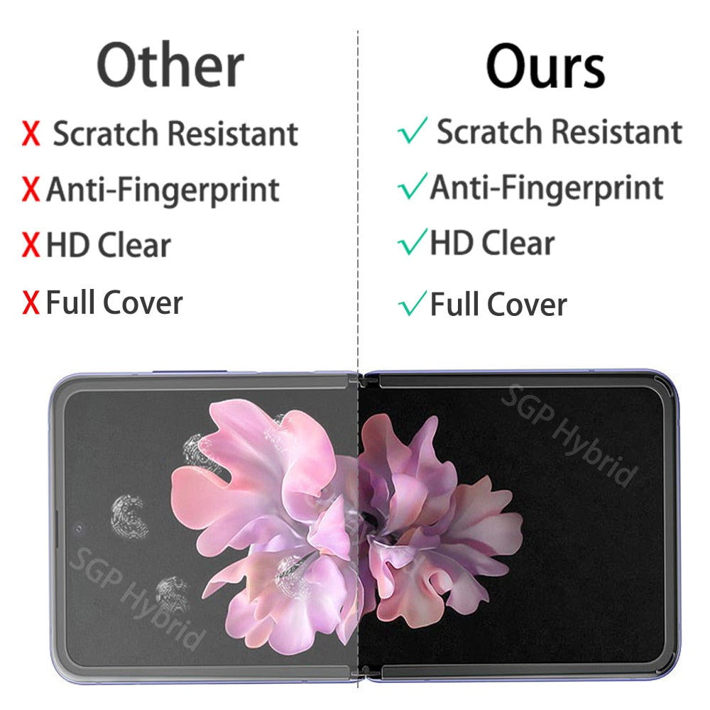 3pcs HD Hydrogel film screen protector For Samsung Galaxy Z Flip soft protect film For Samsung Z Flip4 Flip3 Phone Protect Film