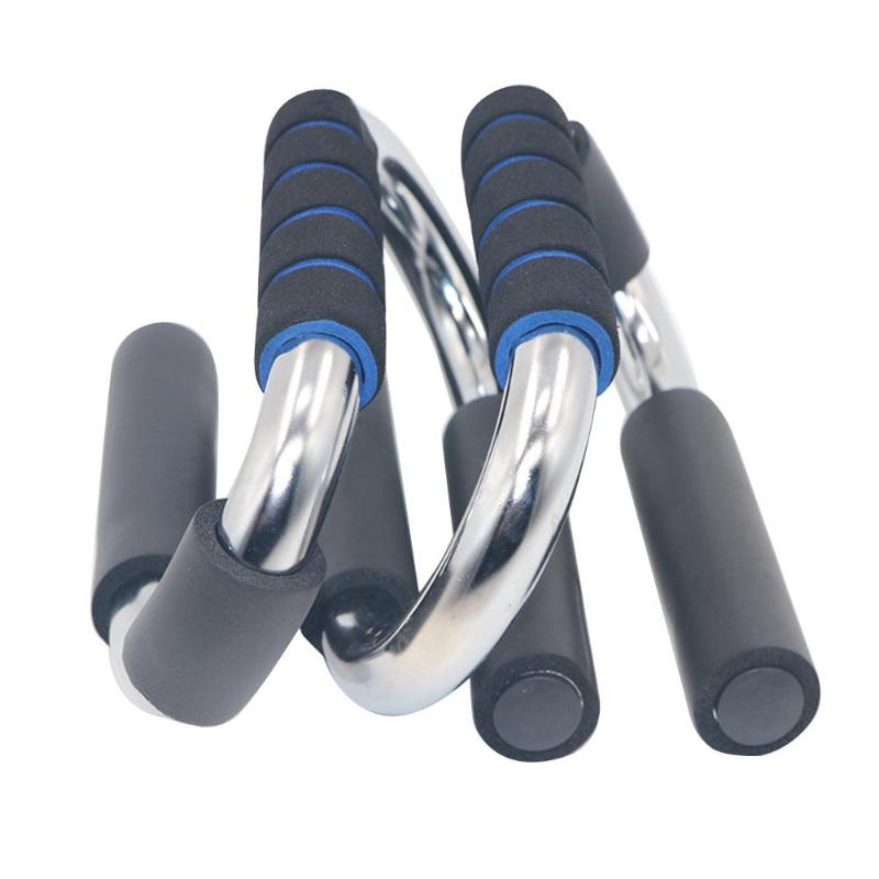 S Shape Fitness Push Up Bar Aluminium Alloy Push-Ups Stands Bars Tool For Fitness Chest Training Equipment Exercise Training