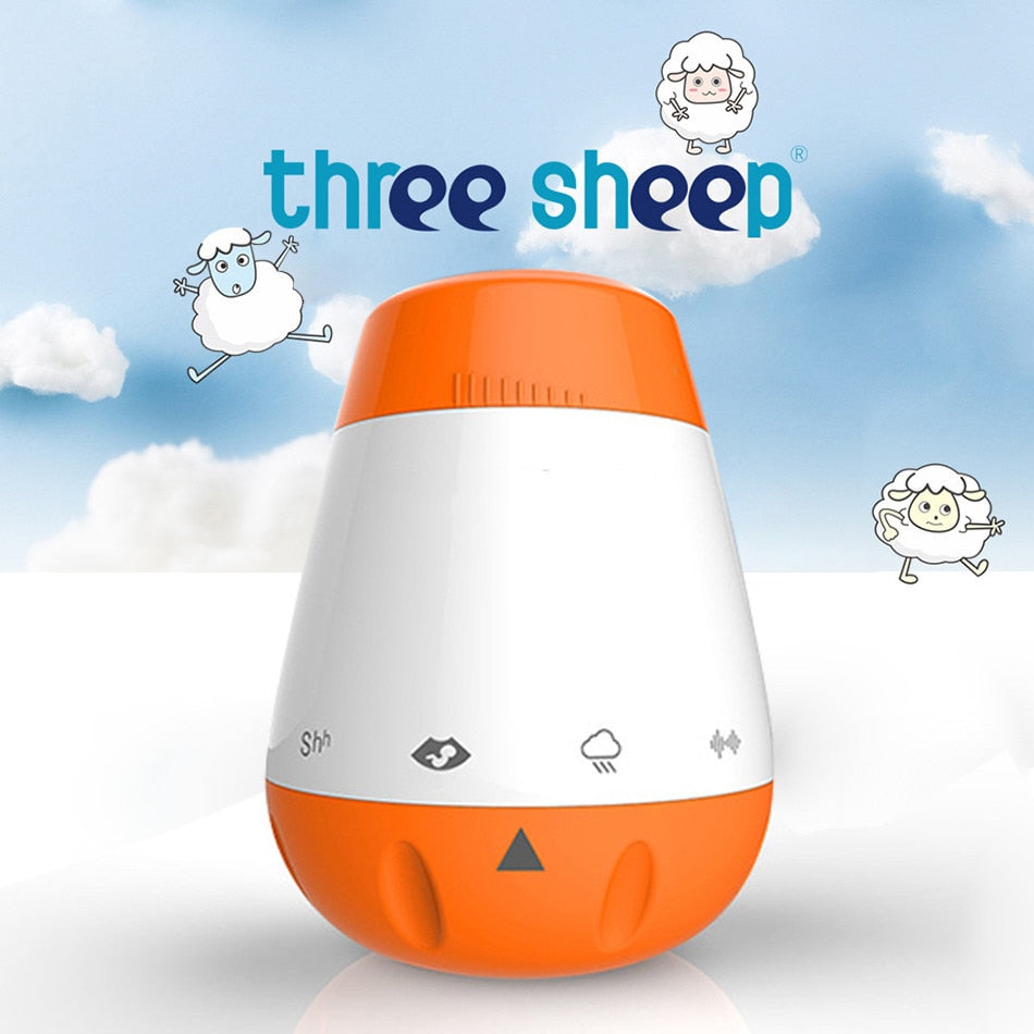 Baby White Noise Machine Smart Music Voice Sensor Infants  Bad Sleep Helper Therapy Sound Monitor Generator for Babies Relax Toy