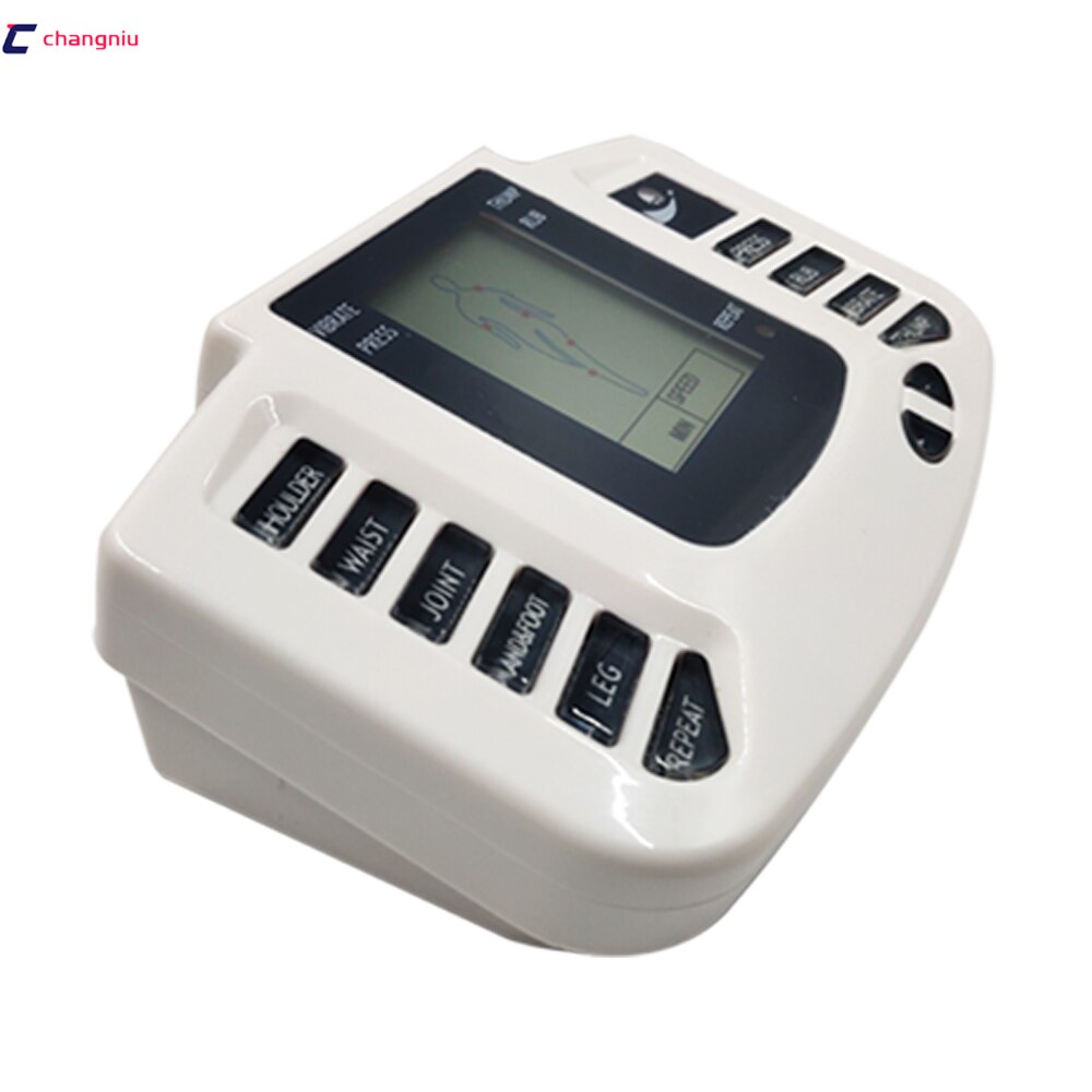 JR-309A Electric Tens Muscle Stimulator Digital Muscle Therapy Full Body Massage Relax 16pads Pulse Ems Acupuncture Health Care