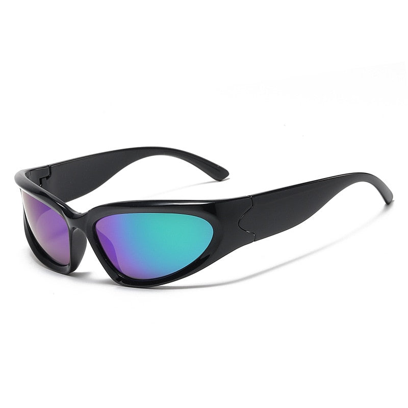 2022 النظارات الشمسية النساء الرجال العلامة التجارية تصميم مرآة الرياضة الفاخرة خمر للجنسين نظارات شمسية الرجال سائق ركوب النظارات ظلال