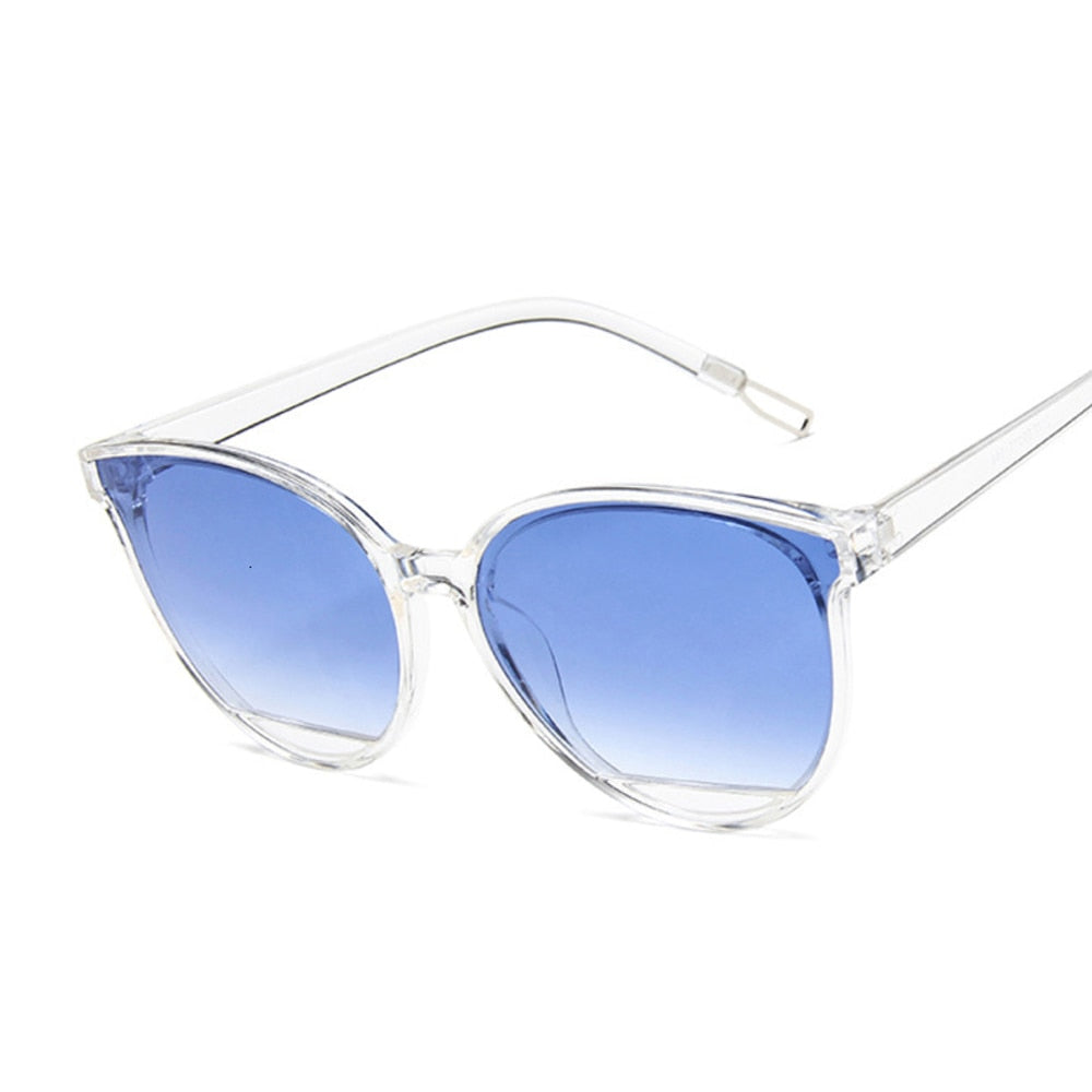 جديد وصول 2023 نظارات الموضة النساء خمر مرآة معدنية الكلاسيكية خمر نظارات شمسية الإناث Oculos دي سول Feminino UV400
