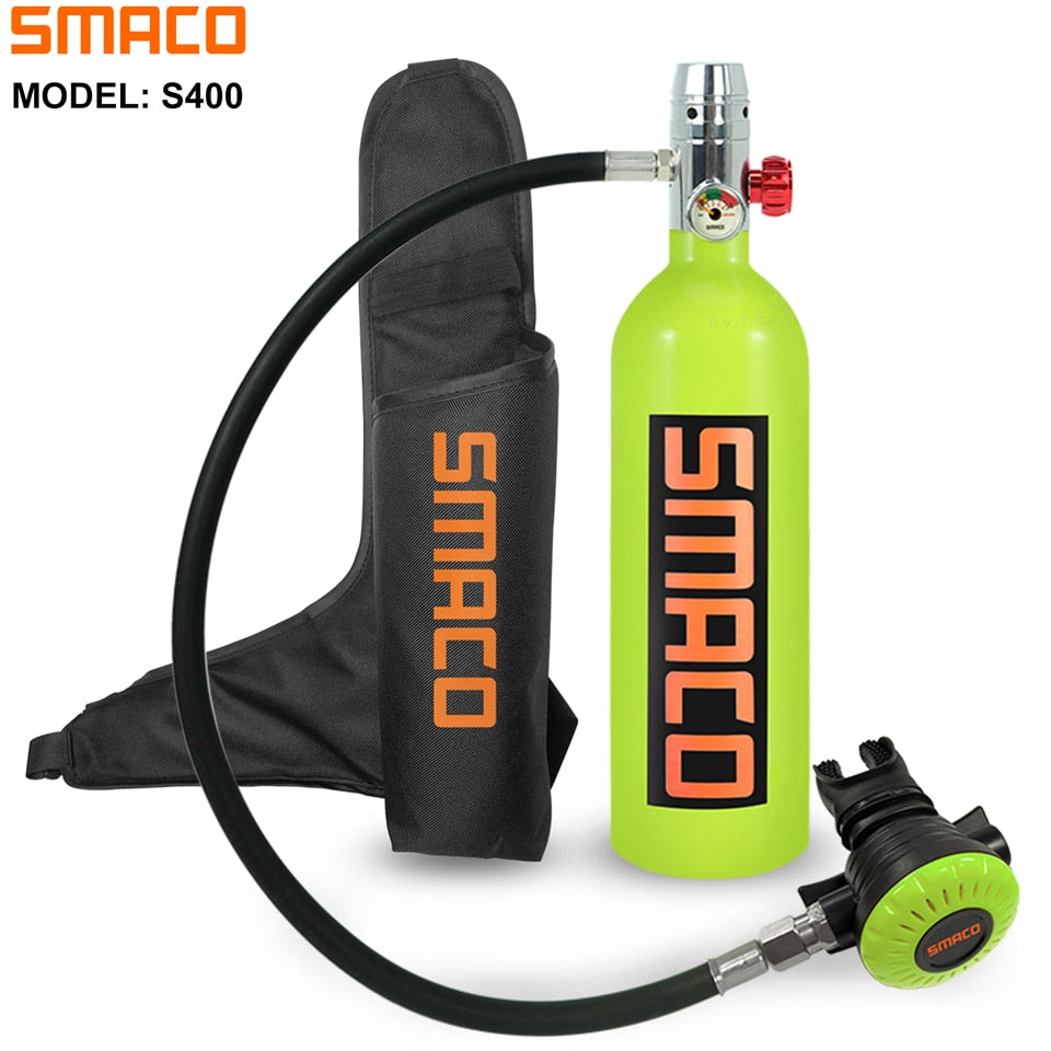Smaco S400 Scuba Diving Gear/Bottle/Cylinder Oxygen Professional Diving Equipment Scuba Kit Water Pump