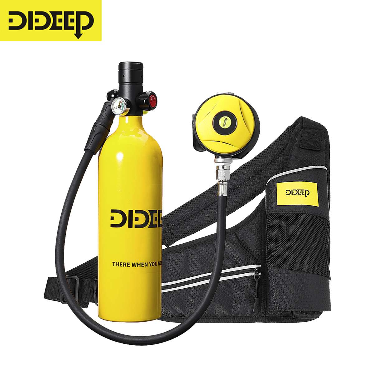 DIDEEP X4000Pro 1L معدات الغوص اسطوانة الأكسجين المهنية Buceo معدات غطس مجموعة غوص مضخة مياه مجموعة الغوص