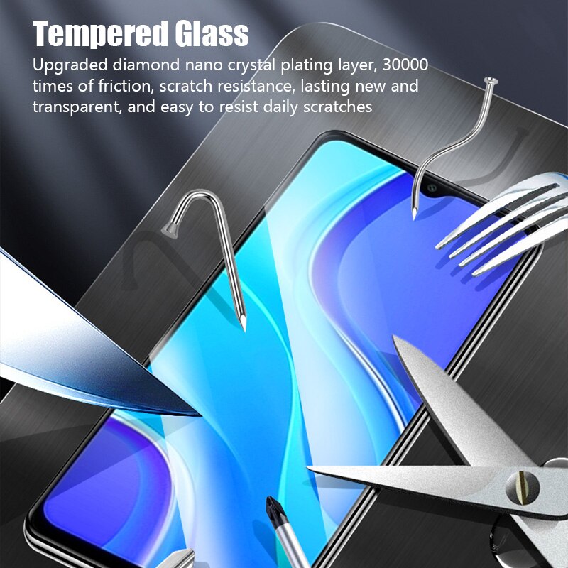 3PCS Tempered Glass For Xiaomi Redmi Note 11 10 9 Pro 5G Screen Protector on Redmi Note 8 7 6 5 Pro 11S 10S 9S 8T phone glass