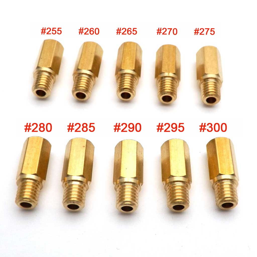 Pack of 10pcs Motorcycle Carburetor Main Jets Slow Pilot Jets for  PWK PWM Keihin OKO CVK NSR KSR Carb Set Injector Nozzle