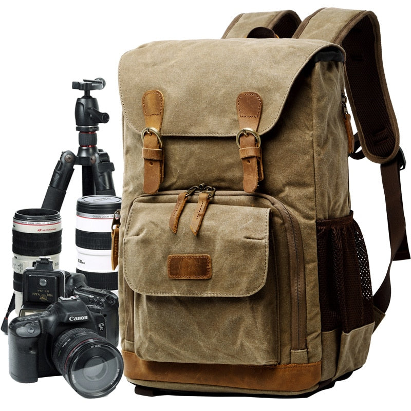 Outdoor Wear-resistant Large Photo Camera for Fujifilm Nikon Canon Sony Backpack