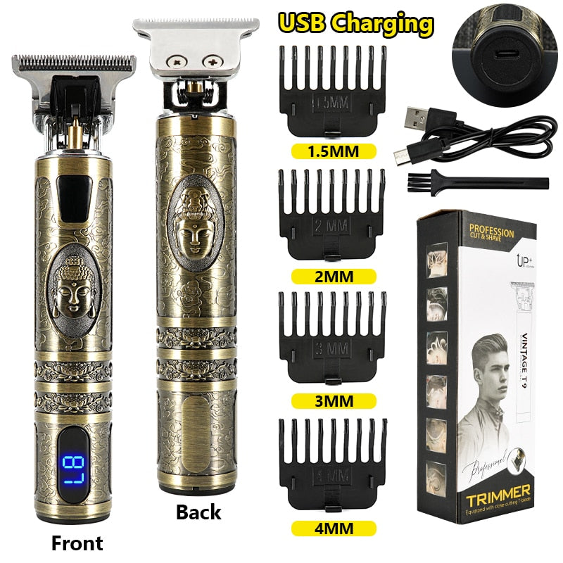 2021 Electric Hair Clipper Hair Trimmer For Men Rechargeable Electric Shaver Beard Barber Hair Cutting Machine For Men Hair Cut