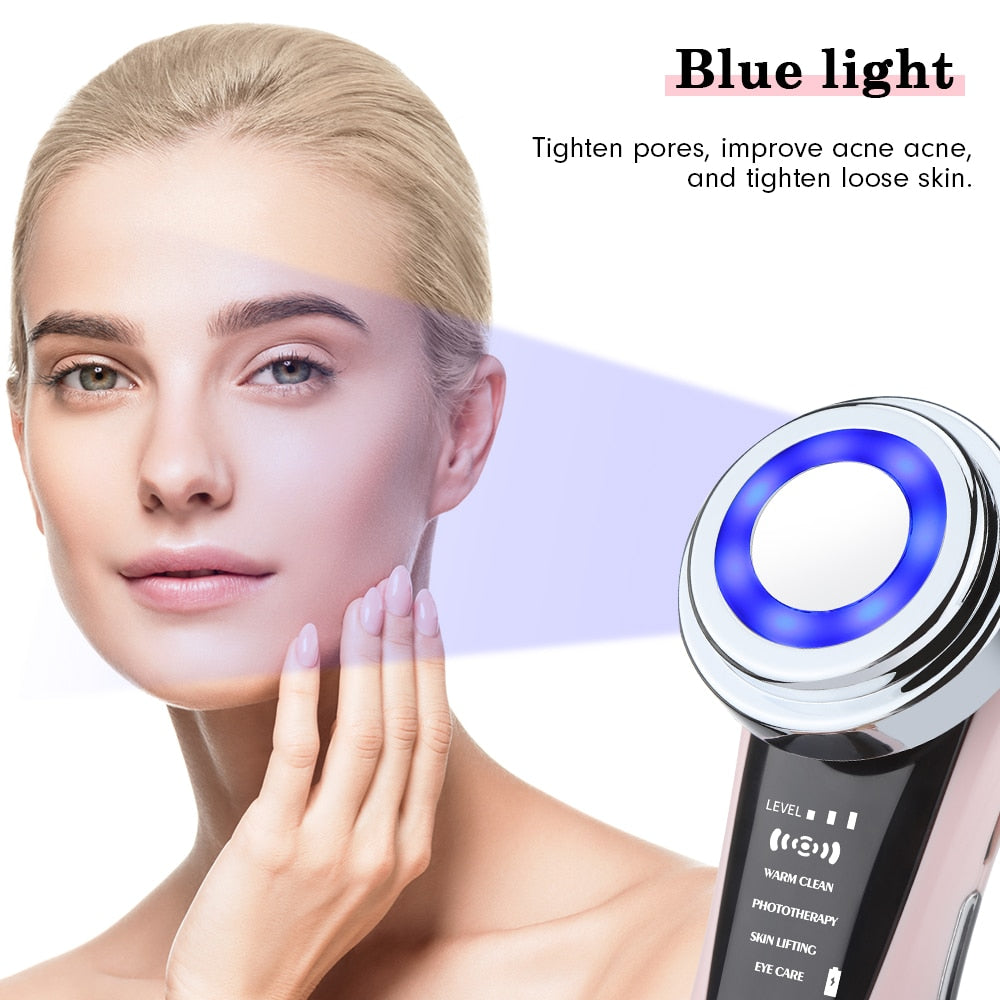 Multifunctional Facial Skin Care Massager Electric Facial Massage Device Clean Face Skin Rejuvenation Lifting Tighten Face