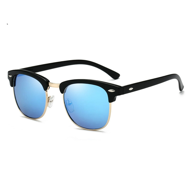 الاستقطاب النظارات الشمسية الرجال النساء RB3016 العلامة التجارية تصميم العين نظارات شمسية النساء شبه بدون شفة الكلاسيكية الرجال النظارات الشمسية Oculos دي سول UV400