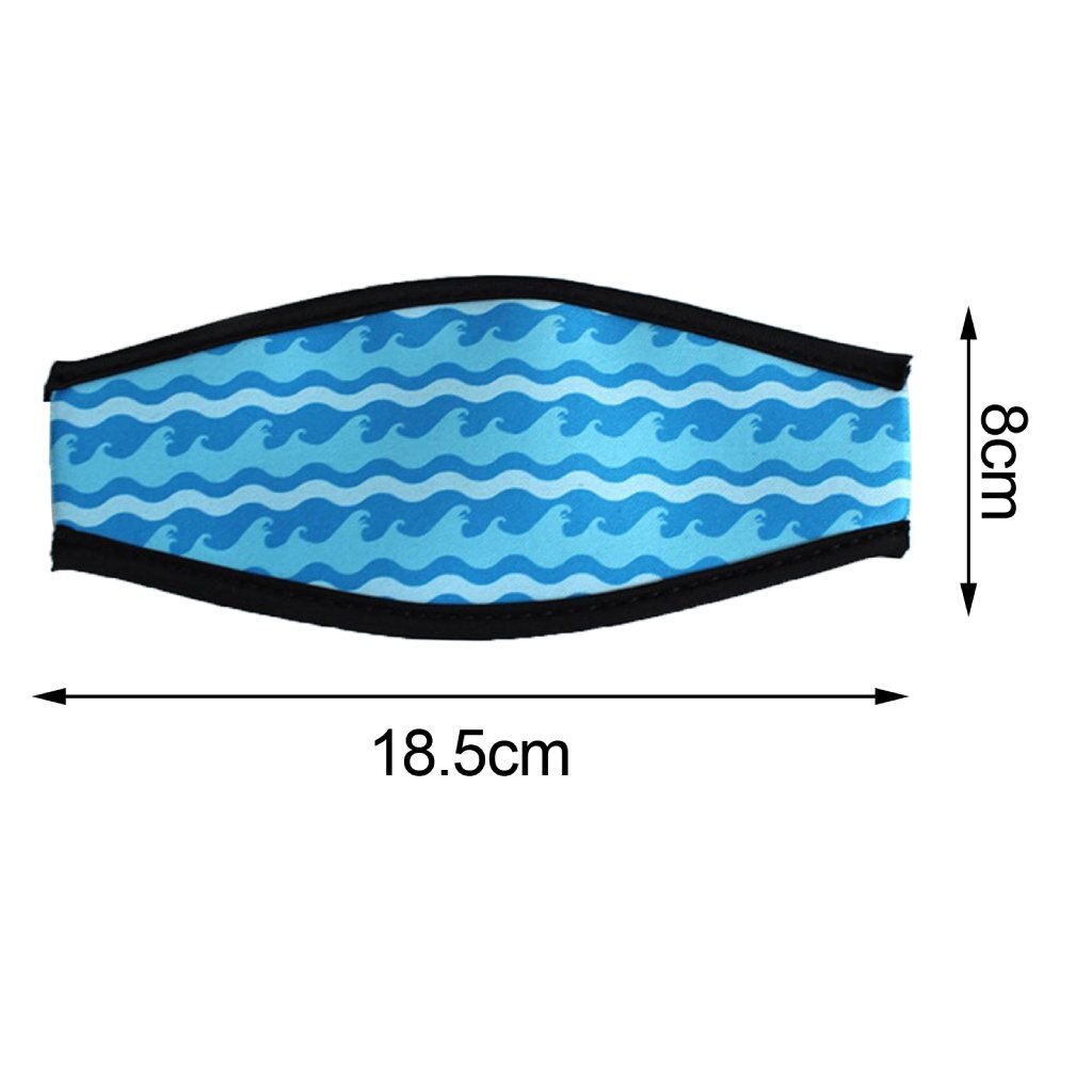 النيوبرين الغوص الغوص قناع الغطس السطحي غطاء حزام الراحة مبطن حماية الشعر التفاف والعتاد اكسسوارات أقنعة الغوص حزام