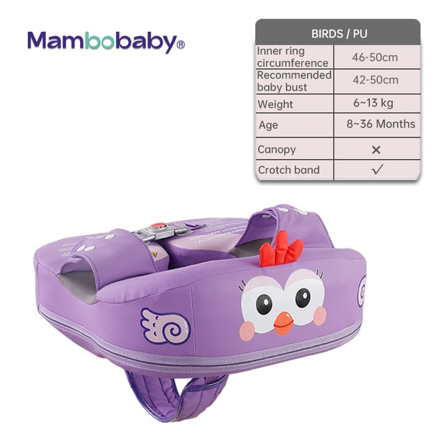 Mambobaby Baby Float Swimming Rings Non-inflatable Buoy Child Waist Swim Ring Kids Swim Trainer Beach Pool Accessories Toys