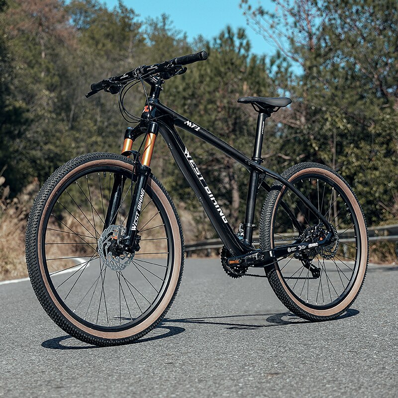 WEST BIKING Carbon Fibre Mountain Bike Bicycle 29 Inch Adult Mountian Bike 27 Speed Lightweight MTB Bicycle 26 27.5 29 Inch